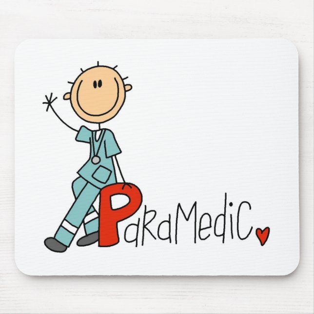 P steht für Rettungsassistent Mousepad (Vorne)