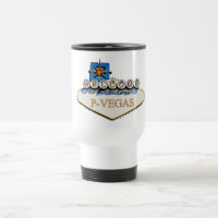 P-Vegas Schild Platteville Wisconsin Tasse