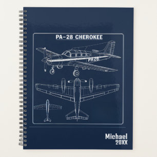 PA-28 Plan directeur de l'avion Cherokee Blue Avia