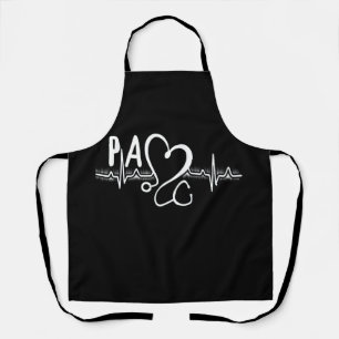PA Arzt Assistenzheartbeat Schürze