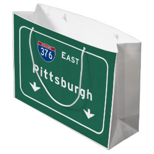 PA-Autobahn Pittsburghs Pennsylvania: Große Geschenktüte