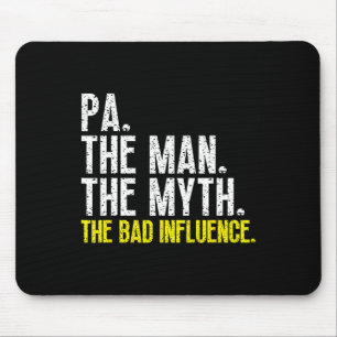 Pa der Mann der Mythos Der D beeinflussen Coolen W Mousepad