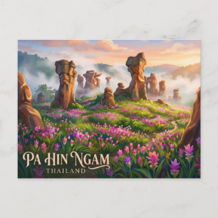 Pa Hin Ngam Nationalpark Thailand Postkarte