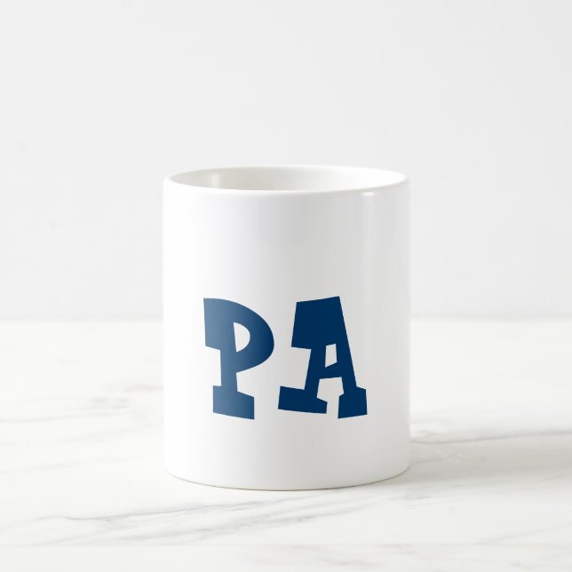 "PA" Kaffee-Tasse Kaffeetasse (Mittel)