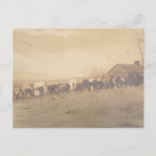PA-Kavallerie 1865 Postkarte (Vorderseite)