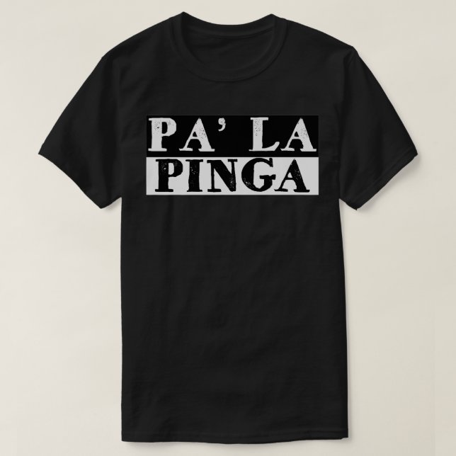 Pa La Pinga Cuban Funny Miami Hialeah Premium  T-Shirt (Design vorne)