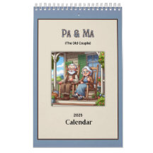 Pa & Ma (The Old People) Spaß 2025 Kalender