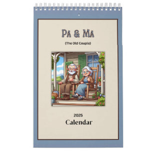 Pa & Ma (The Old People) Spaß 2025 Kalender