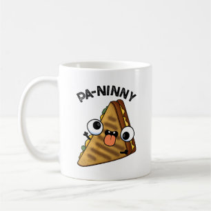 Pa-ninny Funny Panini Pun bietet eine niedliche Pa Kaffeetasse
