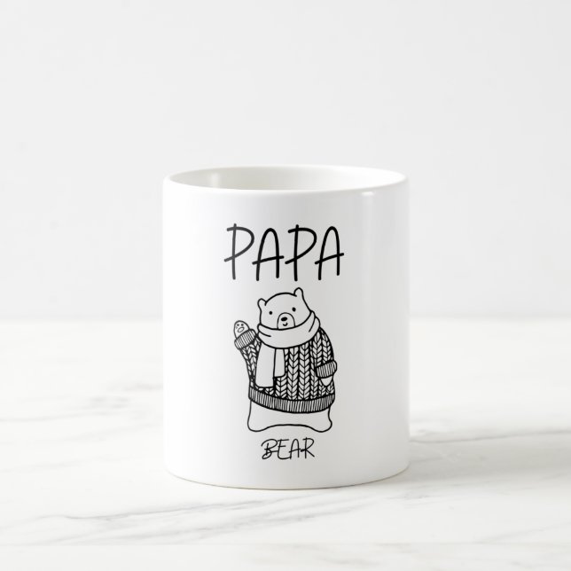 Pa-pa-Bär Kaffeetasse (Mittel)