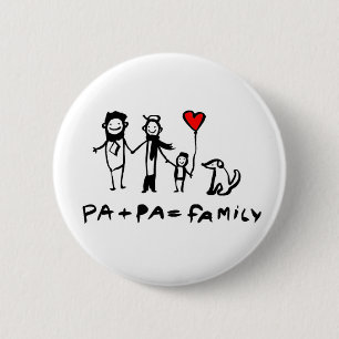 Pa + Pa = Familie Button