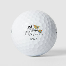 pá, papá, papi, papito, papacito golfball