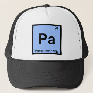 Pa - Parapsychologie Chemie Periodische Tabelle Truckerkappe