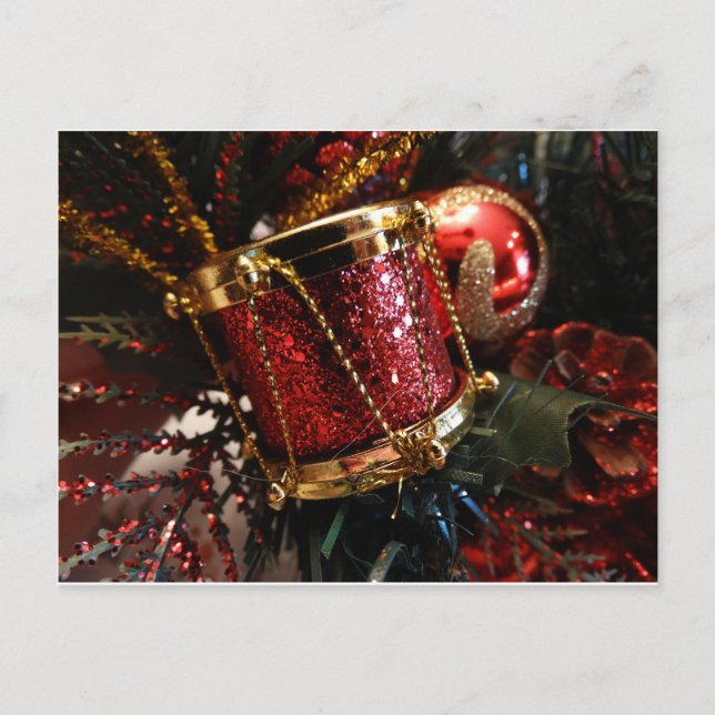 Pa Rum Pam Pam Pum Postkarte (Vorderseite)