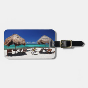 Paa Mul Strand Gepäckanhänger