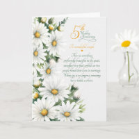 Paar 5. Hochzeitstag sentimentale Gänseblümchen