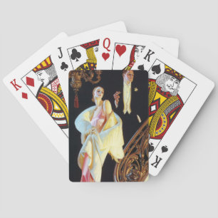 Paar absteigende Treppe, 1923 von Leyendecker Spielkarten