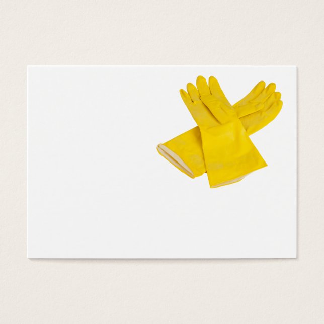 Paar aus Latex Handschuhen (Vorderseite)