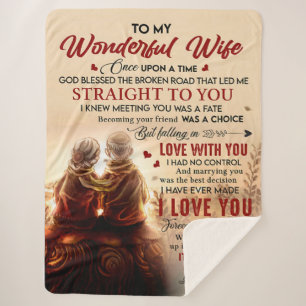 Paar bis wunderbare Ehefrau einmal auf einmal Husb Sherpadecke