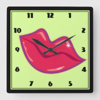 Paar der Kirschroten Lippen