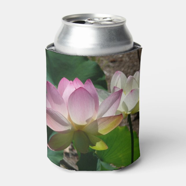 Paar der Lotus-Blume I Dosenkühler (Kanne Vorderseite)
