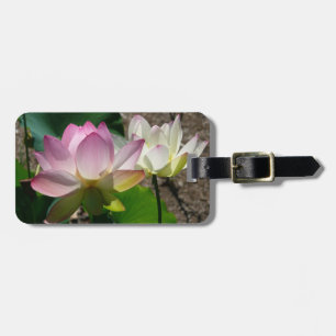 Paar der Lotus-Blume I Gepäckanhänger