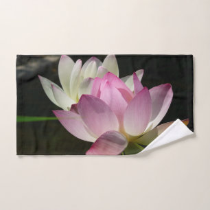 Paar der Lotus-Blume II Handtuch