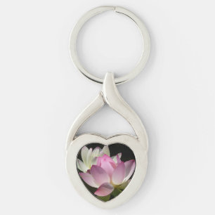 Paar der Lotus-Blume II Schlüsselanhänger