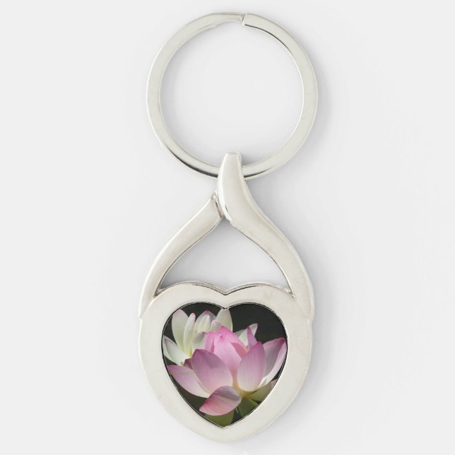 Paar der Lotus-Blume II Schlüsselanhänger (Vorderseite)