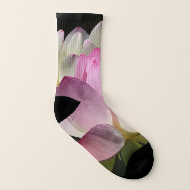 Paar der Lotus-Blume II Socken (Links - Innen)