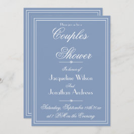 Paar Dusche rustikale Personalisierte Namen UAWG C Einladung