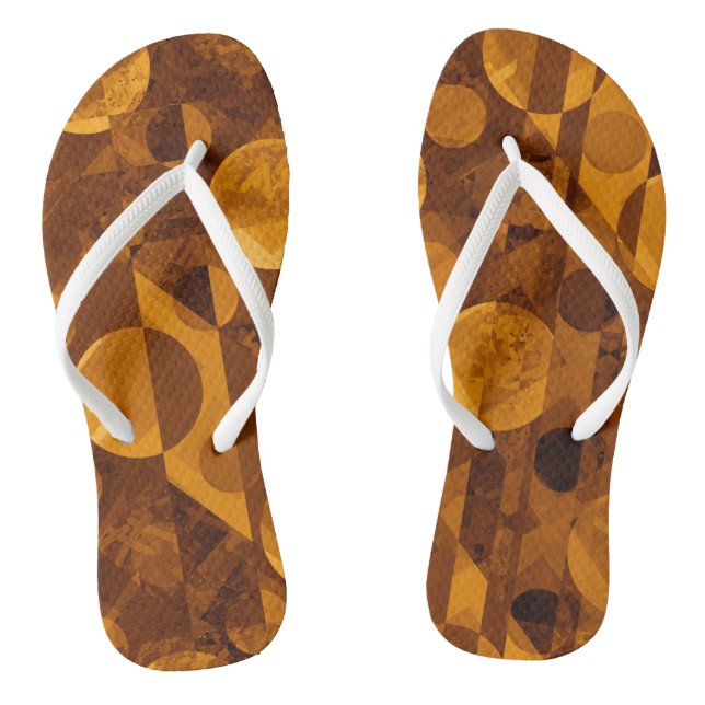 Paar Flip Flops (Fußbett)