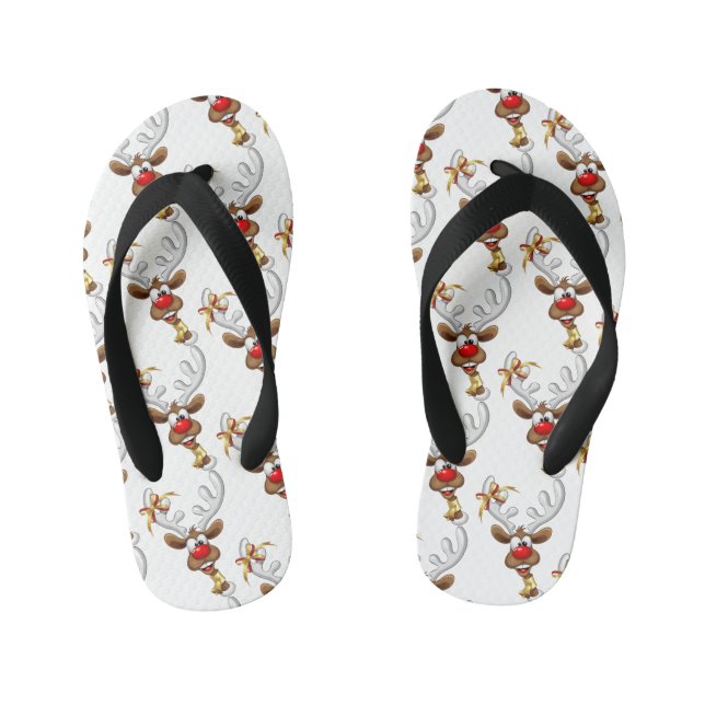 Paar Flip Flops (Fußbett)