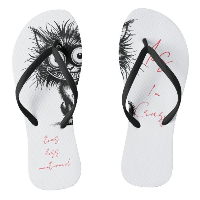 Paar Flip Flops (Fußbett)