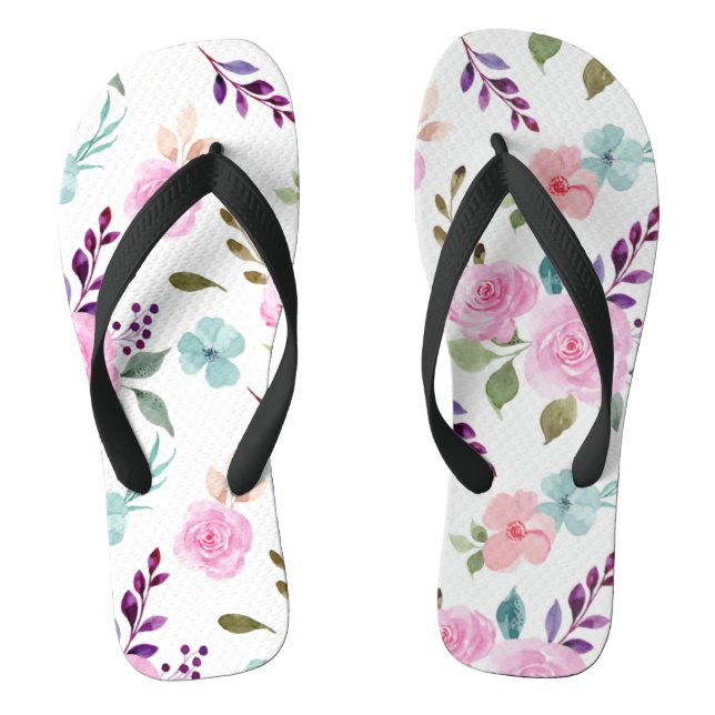 Paar Flip Flops (Fußbett)