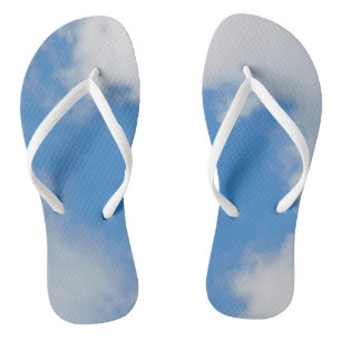 Paar Flip Flops CLOUDS  ART AND DESIGN 