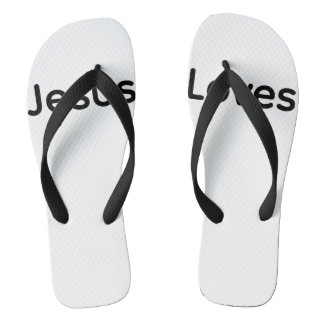 Paar Flip Flops Jesus liebt dich Christlich