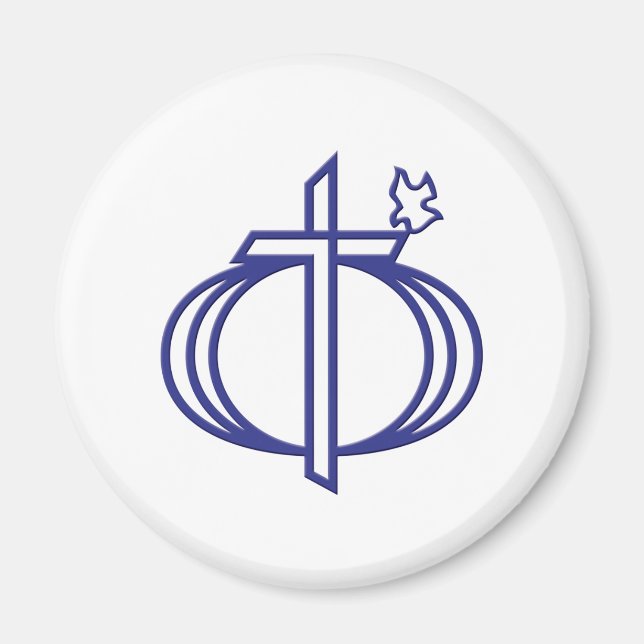 Paar für das Christus-Logo Magnet (Vorne)