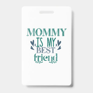 Paar-Geschenk Mami Ist Meine Beste Freundin Ausweis