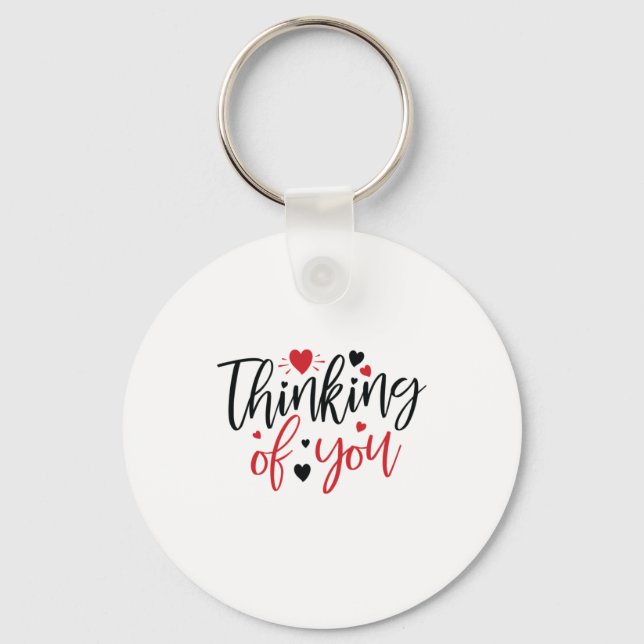 paar Geschenke denken Sie Schlüsselanhänger (Vorderseite)