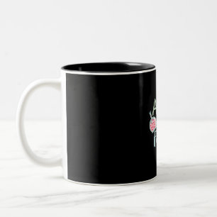 Paar Geschenke immer und für immer Zweifarbige Tasse