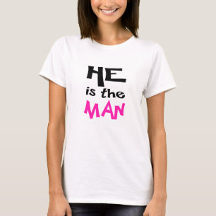 Paar-Hemd ist er der Mann T-Shirt