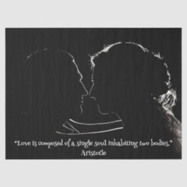 Paar in Liebe Gewebepapier Seidenpapier