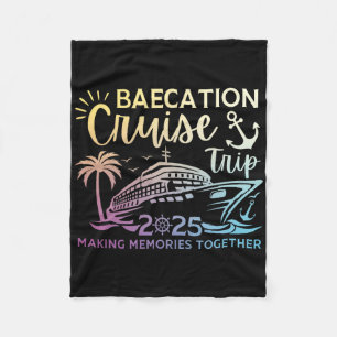 Paar-Kreuzfahrt-Matching-Squad Byecation-Kreuzfahr Fleecedecke