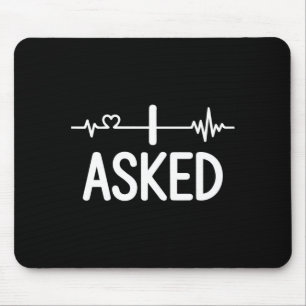 Paar-Passende Verlobungsfeier ich habe Premium ang Mousepad