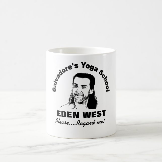 Paar-Rückzug Salvadores Yoga-Schulkaffee-Tasse Kaffeetasse (Mittel)