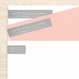 Paar Save the Date Farbe