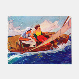 Paar-Segeln durch R.J. Cavaliere Fußmatte