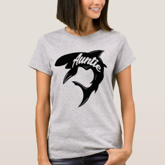 Paar-Shirts Tanten-Baby Shark Matching Family T-Shirt