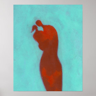 Paar-Umfassung Poster